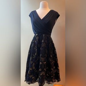 SLNY Formal Dress Navy